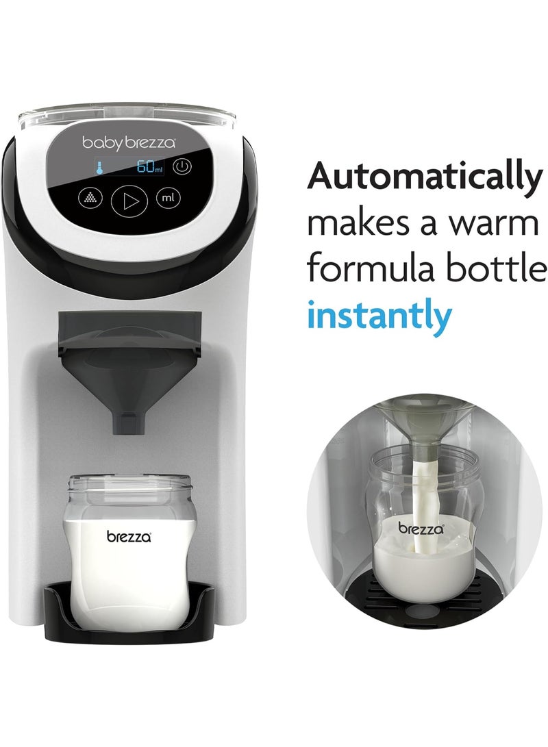 Baby Brezza Formula Pro Mini Baby Formula Mixer Machine Fits Small Spaces and is Portable for Travel– Bottle Makers Makes The Perfect Bottle for Your Infant On The Go, White - Image 3